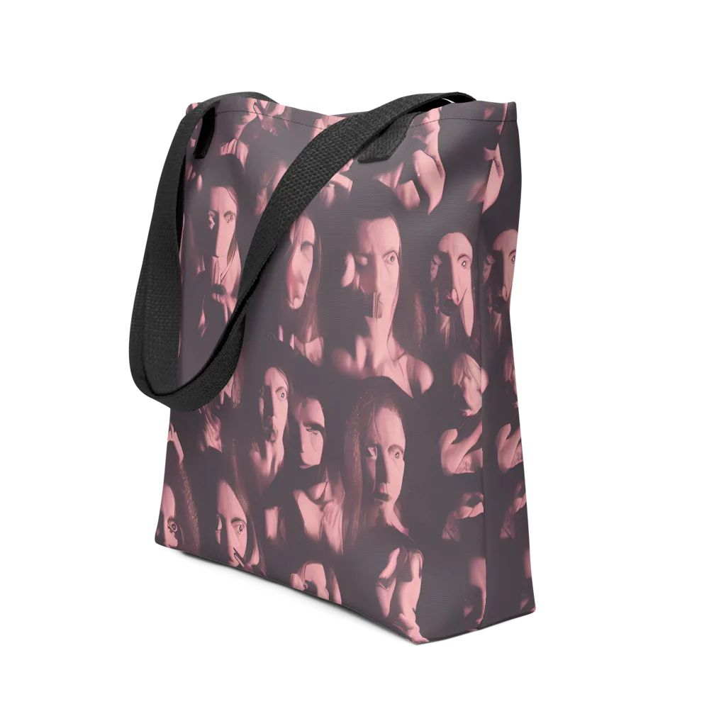 Portrait Whispers on Tote Bag — Front