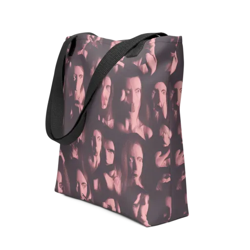 Portrait Whispers on a Tote Bag