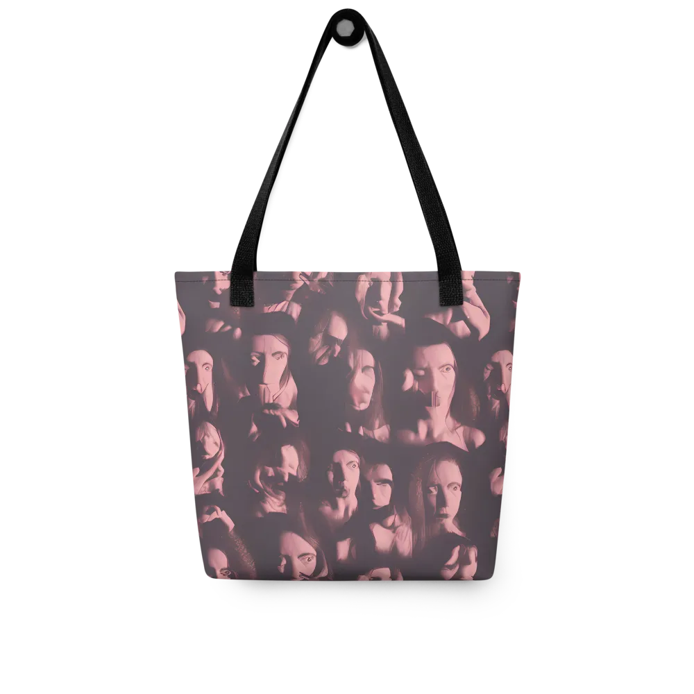 Portrait Whispers on Tote Bag — Front