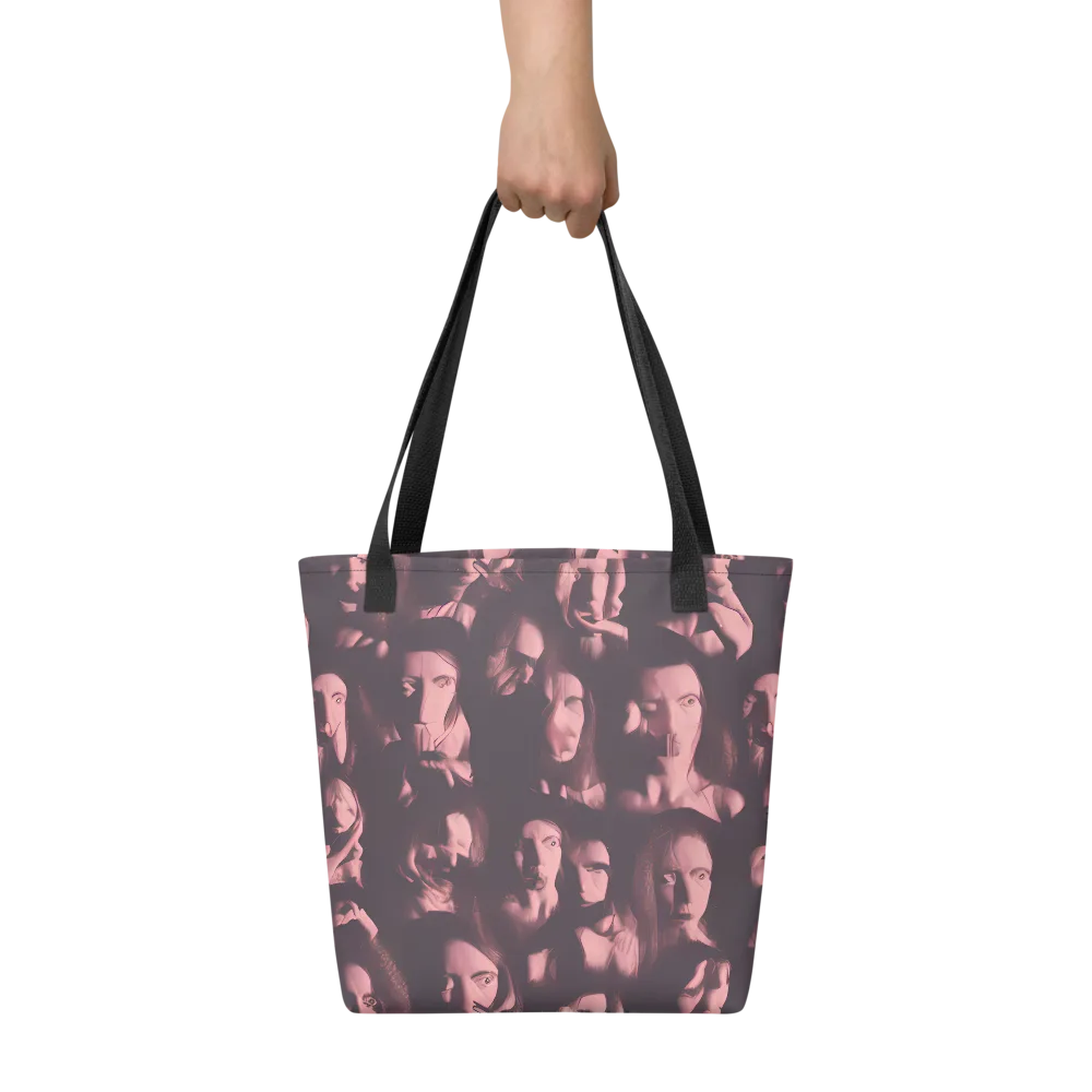 Portrait Whispers on Tote Bag — Front
