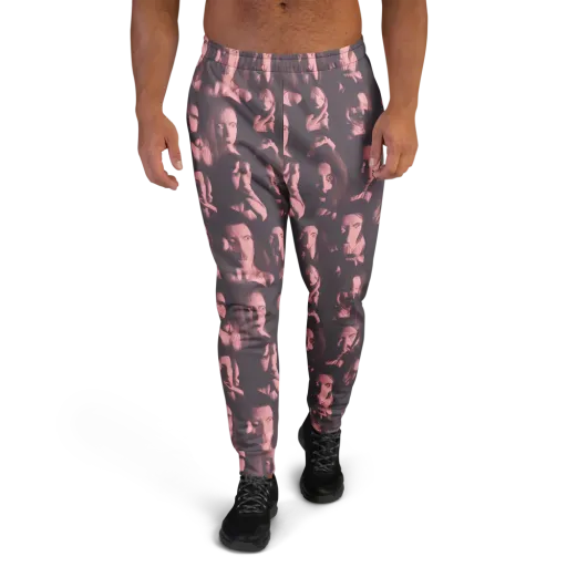 Portrait Whispers on a Men's Joggers