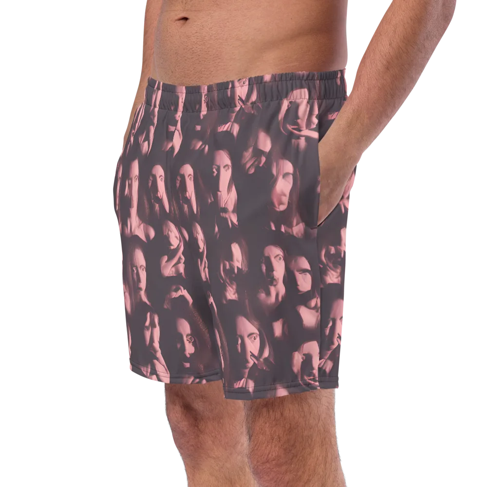 Portrait Whispers on Swim Trunks — Left Front