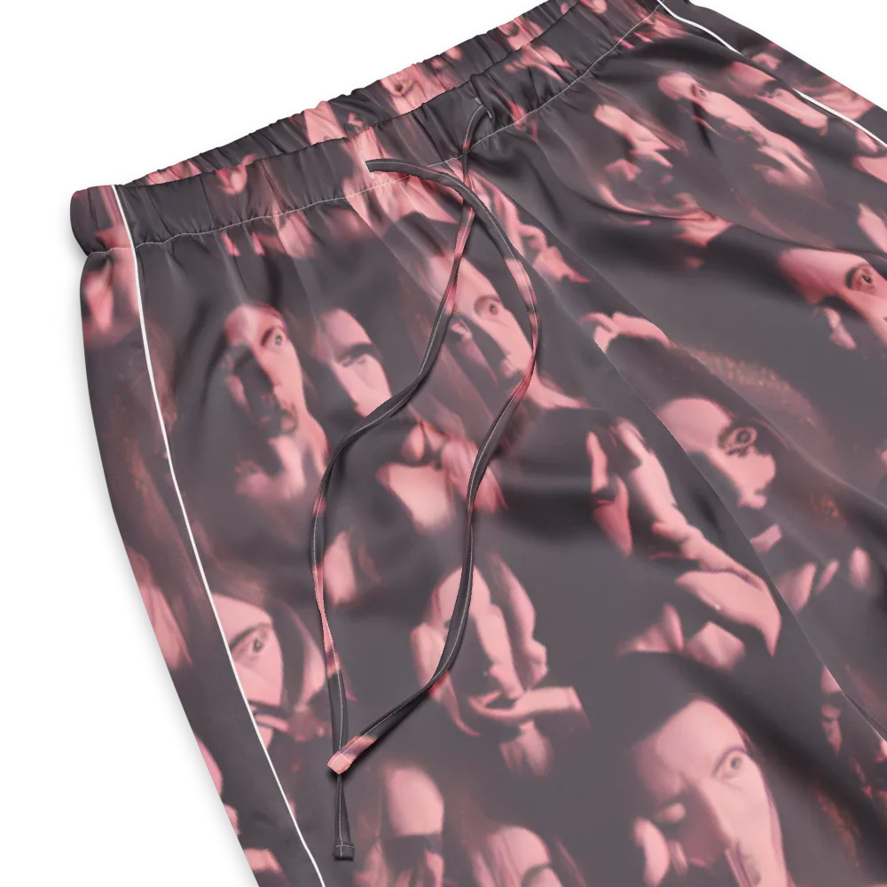 Portrait Whispers on Women's Pajama Pants — Product details