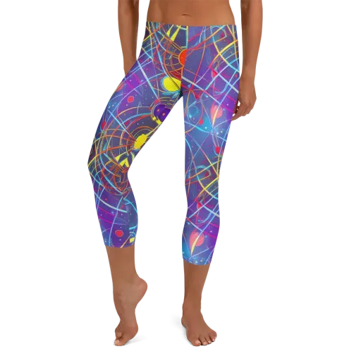 Quantum Lattice on a Capri Leggings