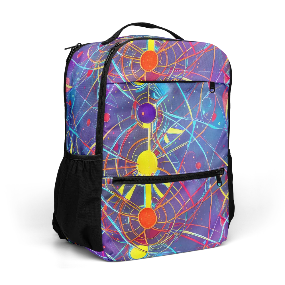 Quantum Lattice on Utility Backpack — Right Front