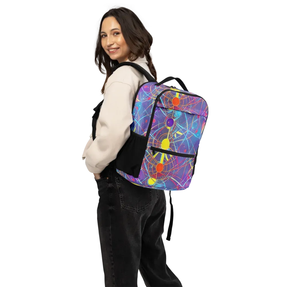Quantum Lattice on Utility Backpack — Back