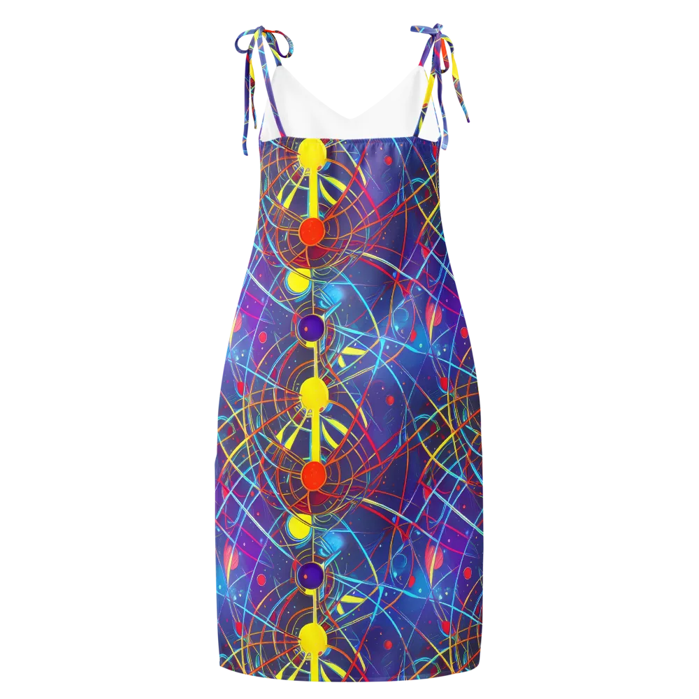 Quantum Lattice on Slip Dress — Back