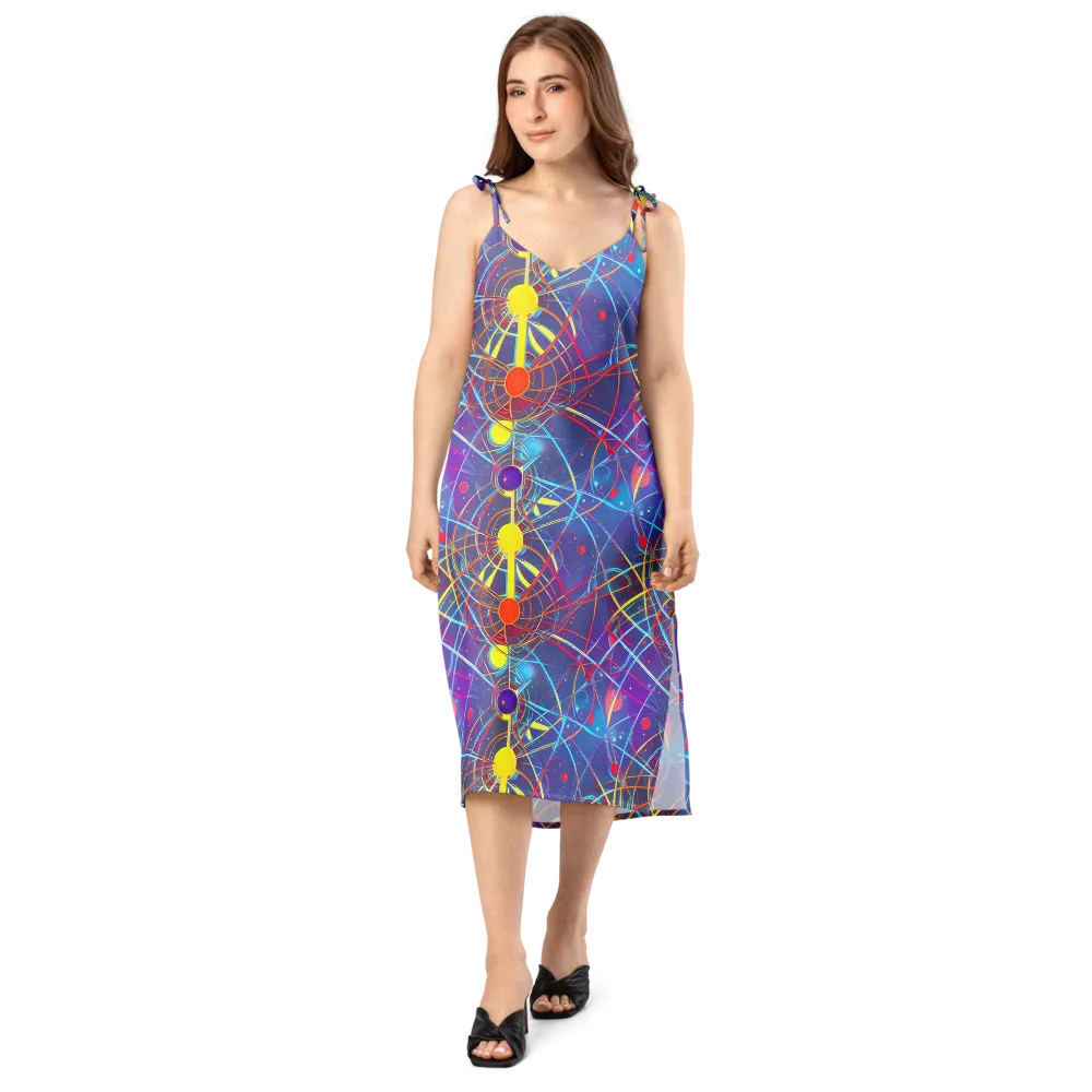 Quantum Lattice on Slip Dress — Front