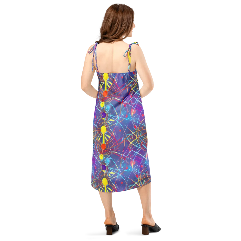 Quantum Lattice on Slip Dress — Back