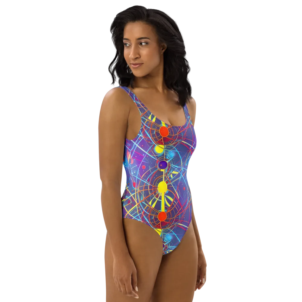Quantum Lattice on One-Piece Swimsuit — Right