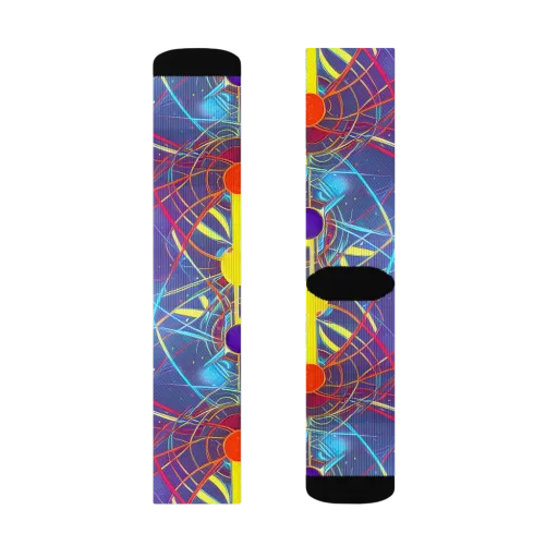Quantum Lattice on a Socks