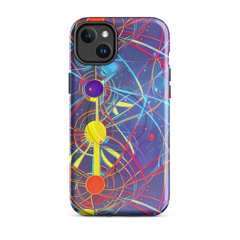Quantum Lattice on MagSafe Tough Case for iPhone® — Front
