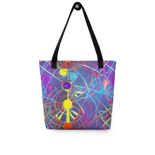 Quantum Lattice on a Tote Bag