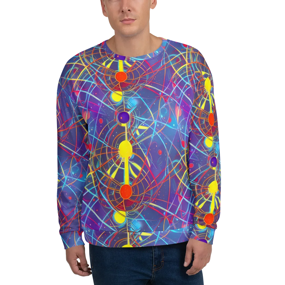 Quantum Lattice on Sweatshirt — Front