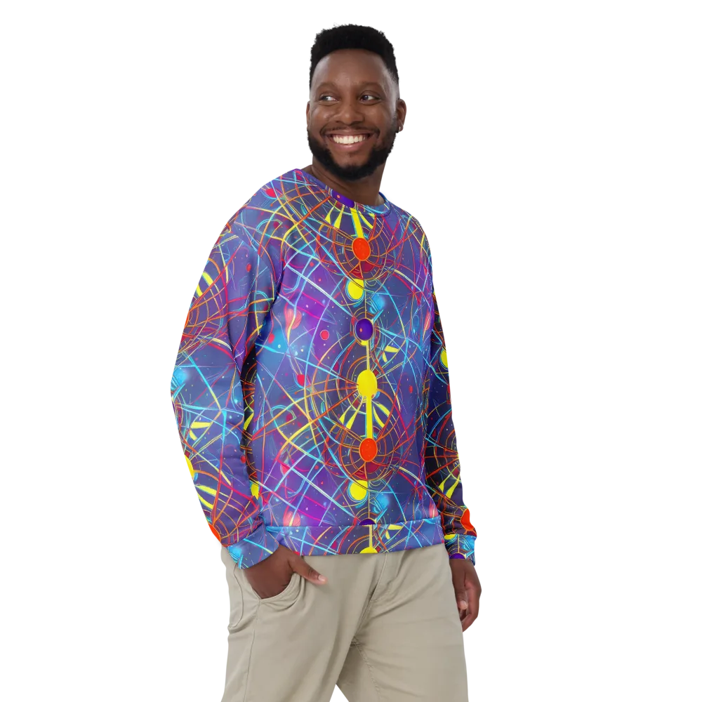 Quantum Lattice on Sweatshirt — Front