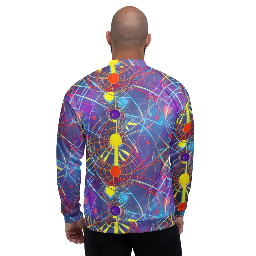 Quantum Lattice on Bomber Jacket — Back