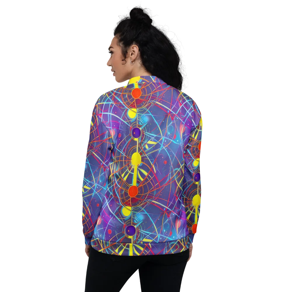Quantum Lattice on Bomber Jacket — Back