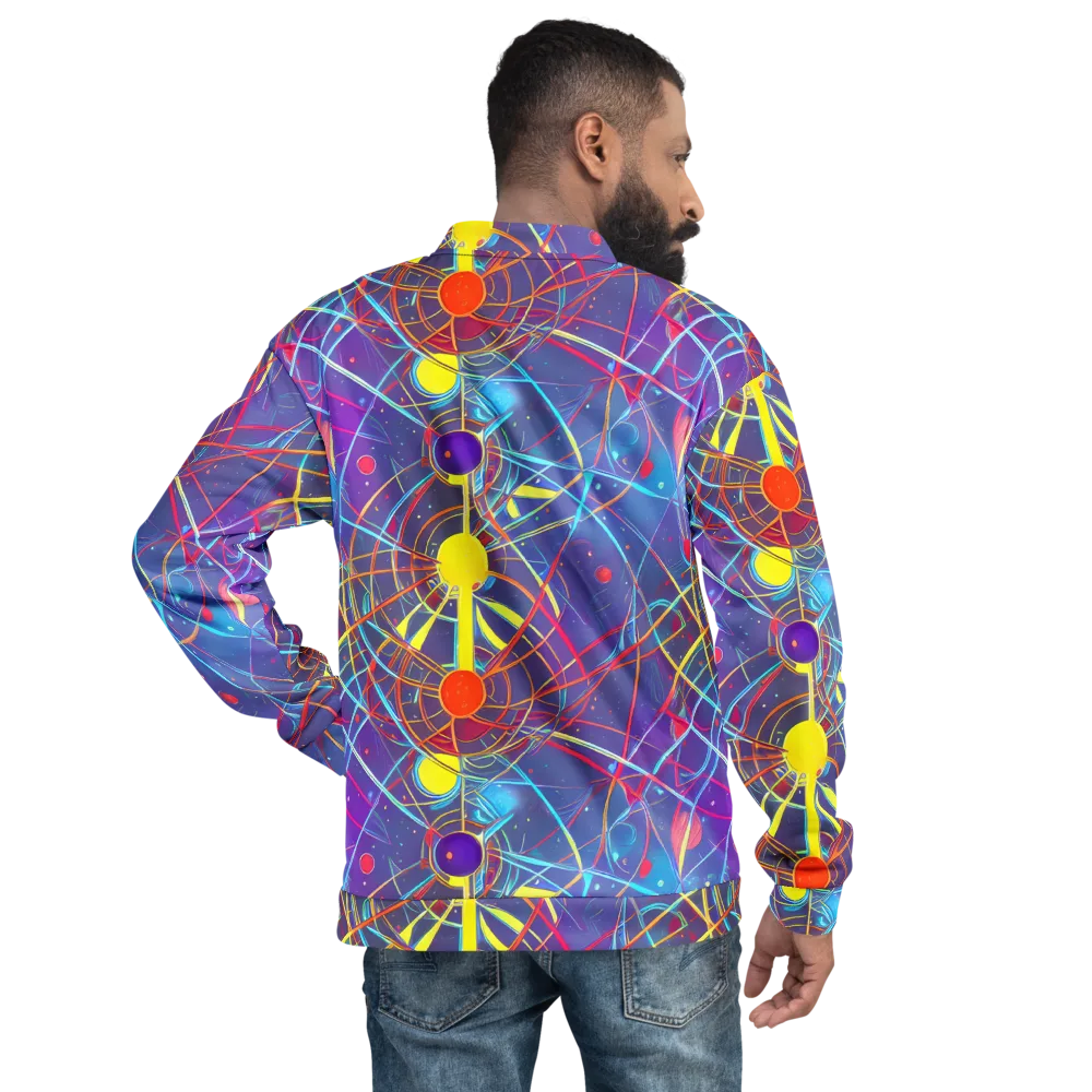 Quantum Lattice on Bomber Jacket — Back