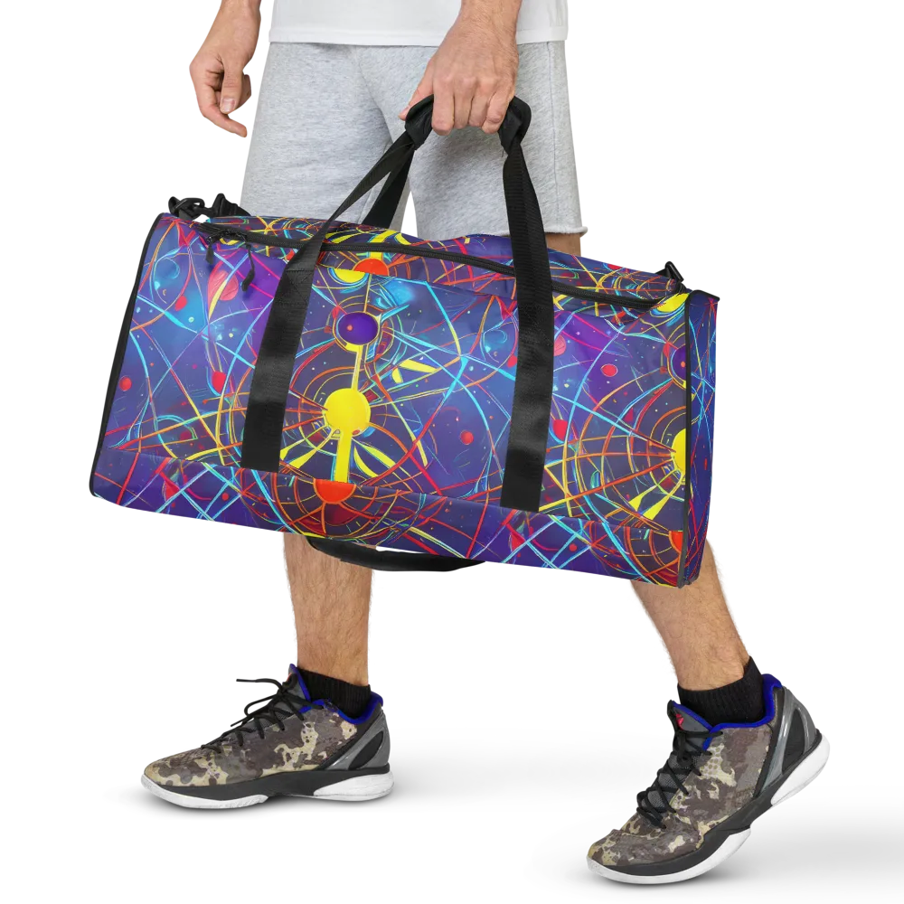 Quantum Lattice on Duffle Bag — Front