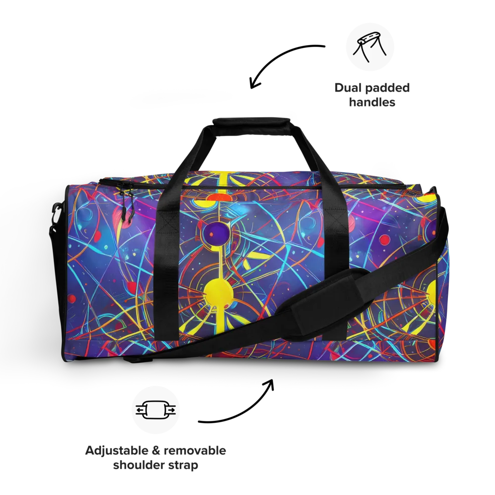Quantum Lattice on Duffle Bag — Front