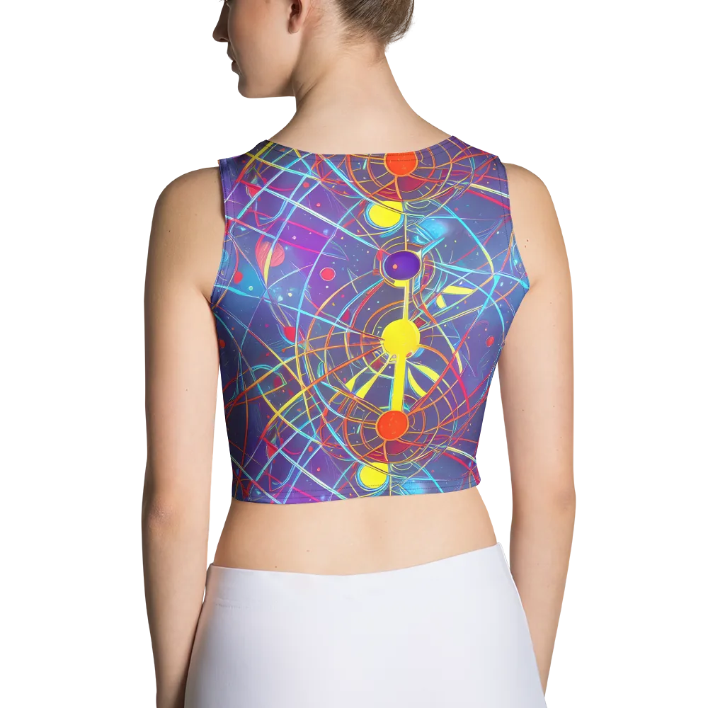Quantum Lattice on Crop Top — Back