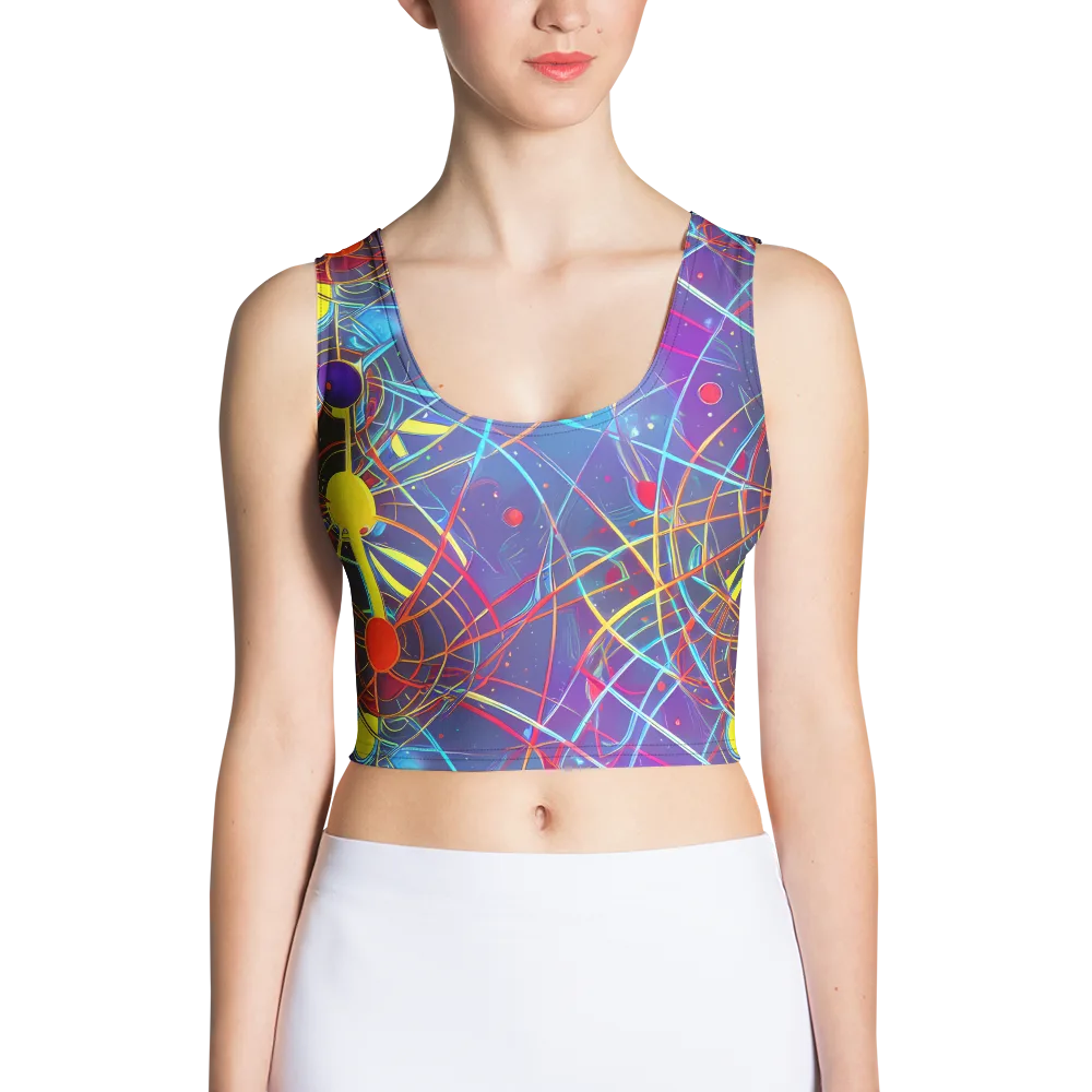 Quantum Lattice on Crop Top — Front