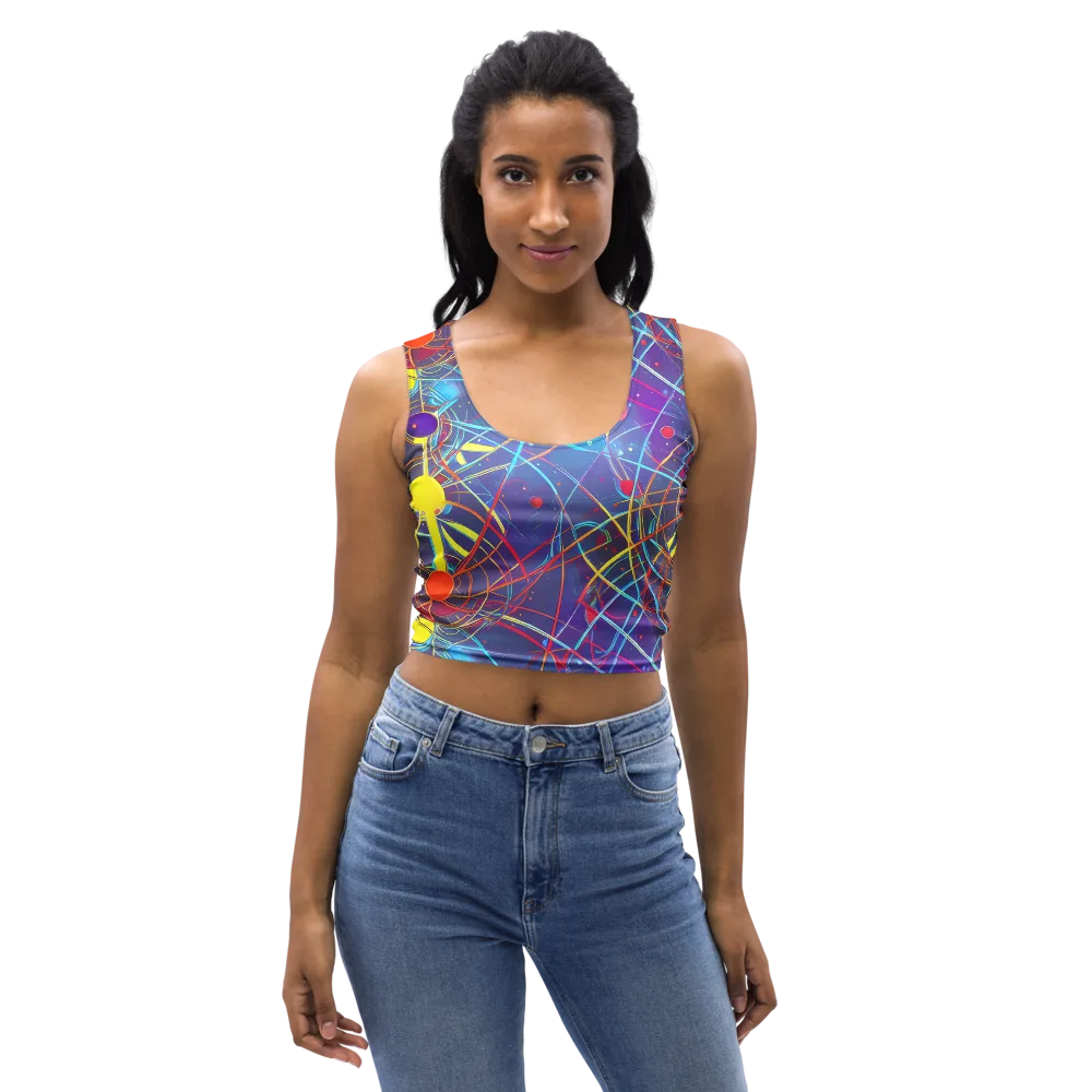 Quantum Lattice on Crop Top — Front