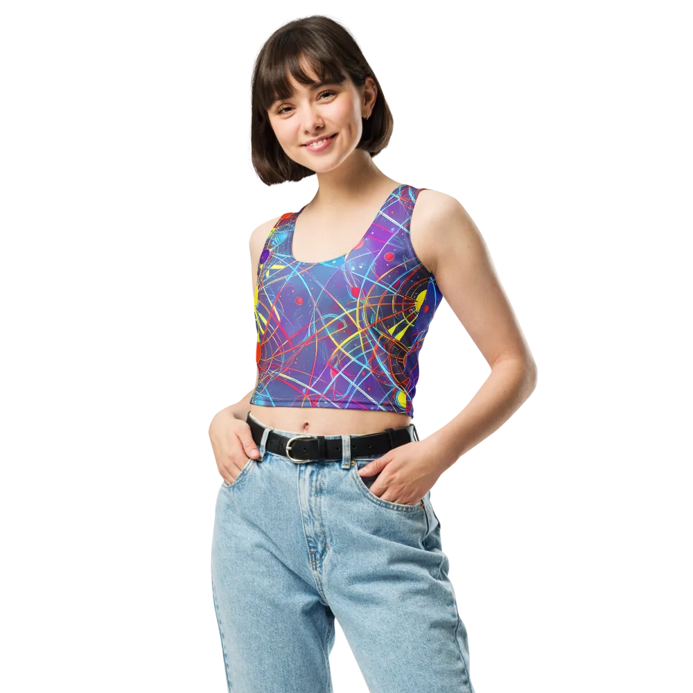 Quantum Lattice on Crop Top — Front