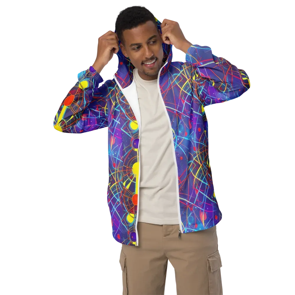 Quantum Lattice on Men's Windbreaker — Front