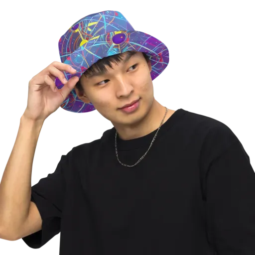 Quantum Lattice on a Reversible Bucket Hat