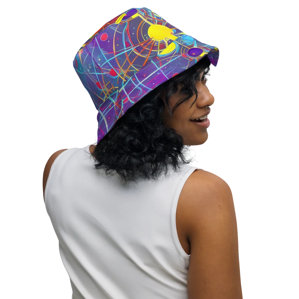 Quantum Lattice on Reversible Bucket Hat — Right Outside