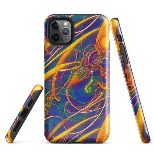 Luminous Whirl on a Tough Case for iPhone®