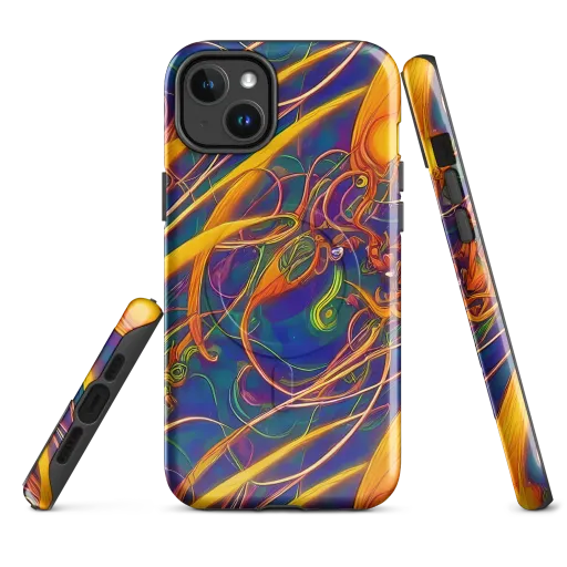 Luminous Whirl on a MagSafe Tough Case for iPhone®