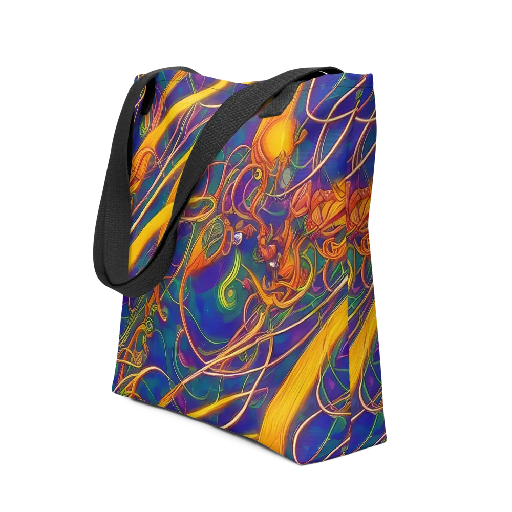 Luminous Whirl on Tote Bag — Front
