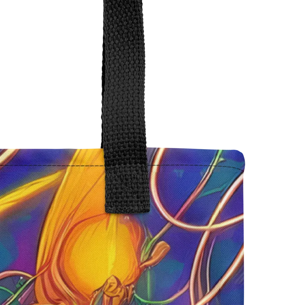 Luminous Whirl on Tote Bag — Product details
