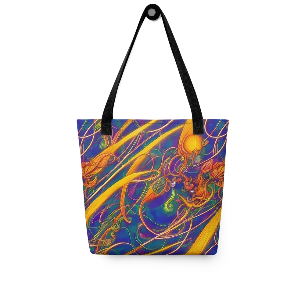 Luminous Whirl on Tote Bag — Front