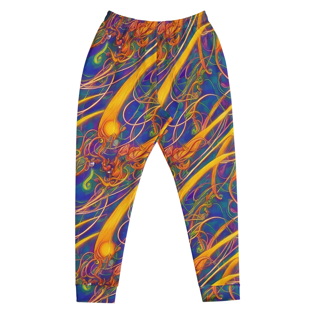 Luminous Whirl on Men's Joggers — Front