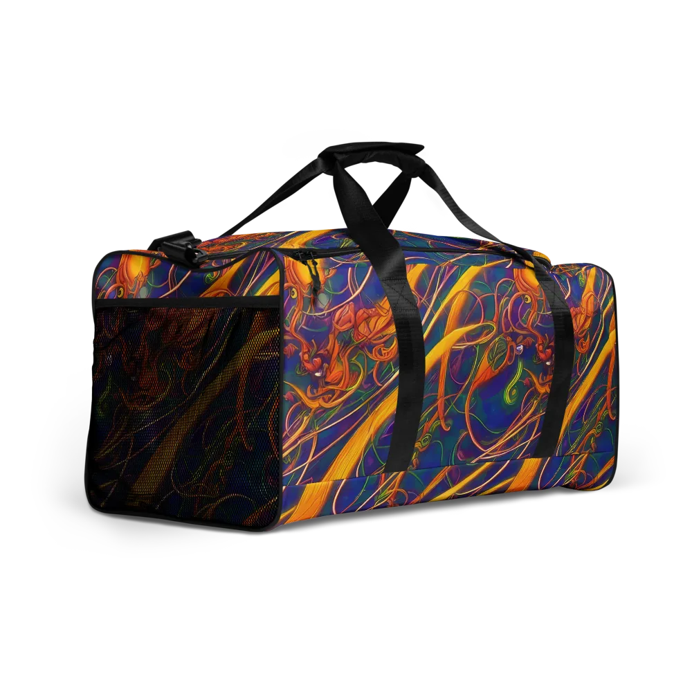 Luminous Whirl on Duffle Bag — Right Front