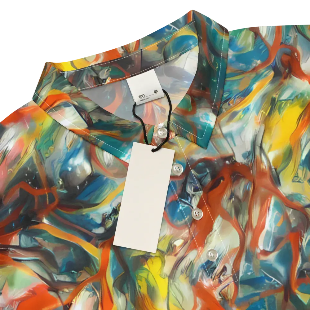 Chromatic Fusion on Men's Slim Fit Polo Shirt — Product details