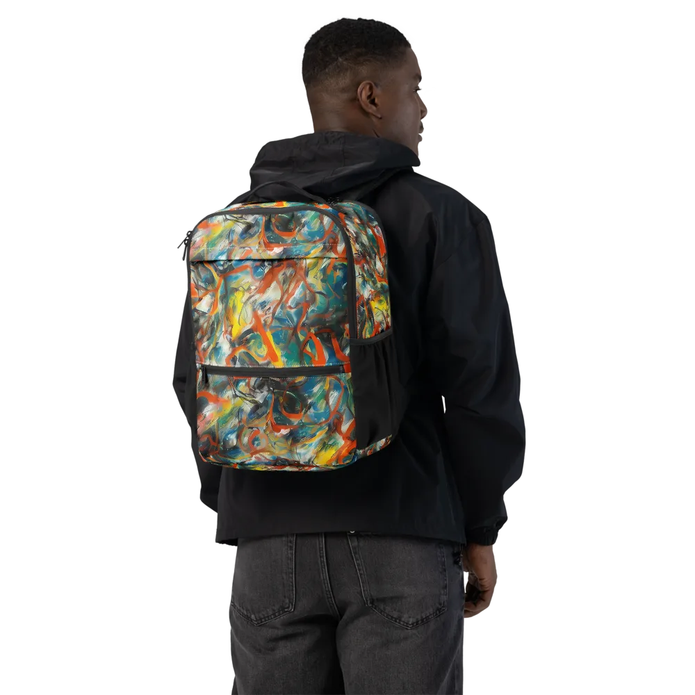 Chromatic Fusion on Utility Backpack — Back