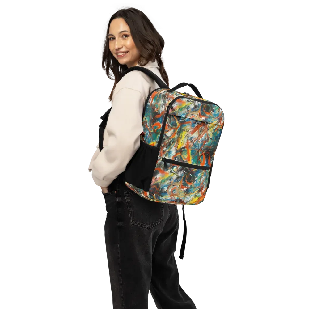 Chromatic Fusion on Utility Backpack — Back