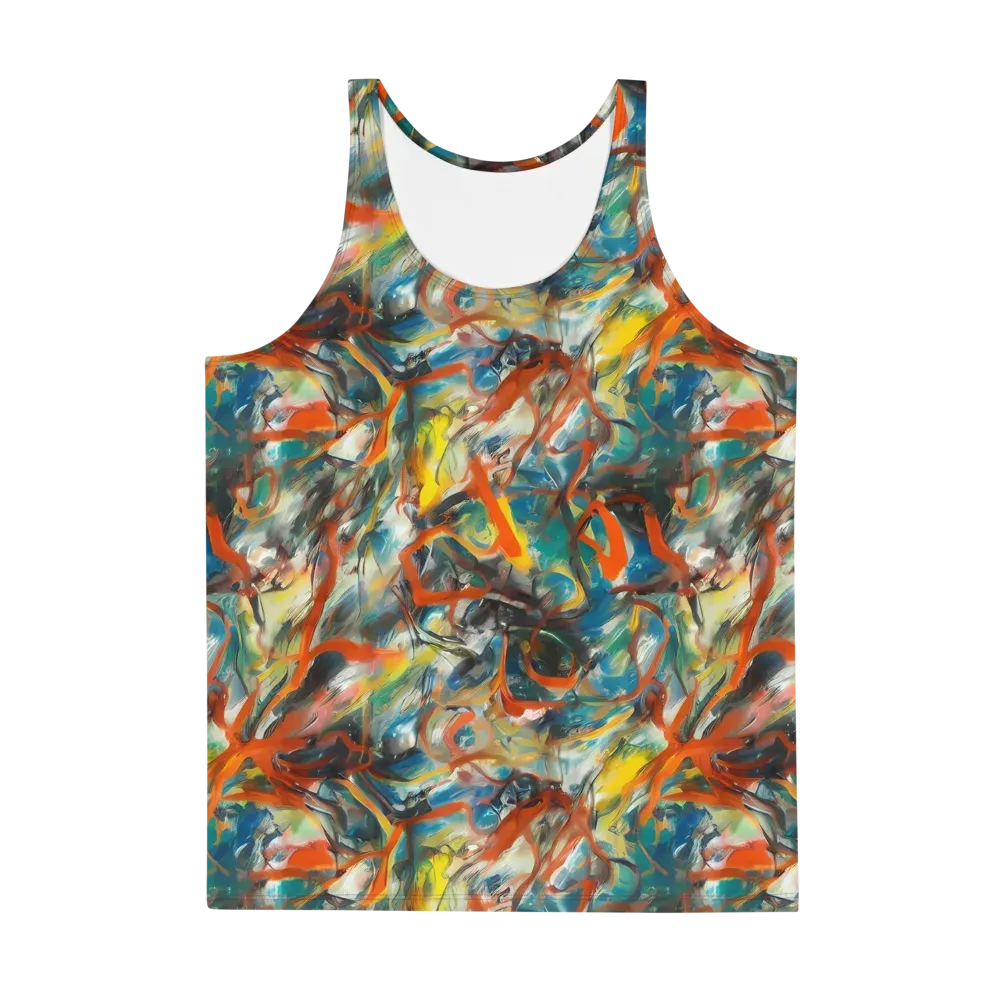 Chromatic Fusion on Men's Tank Top — Front