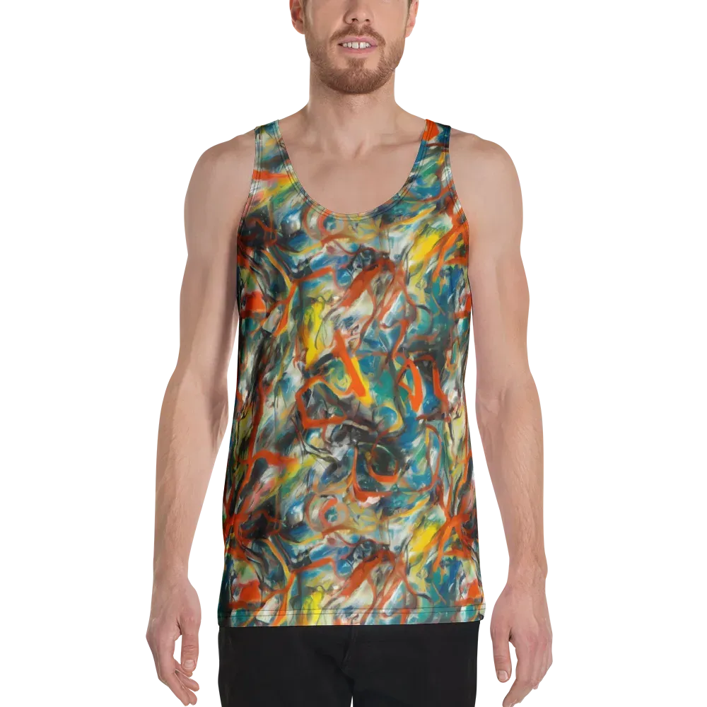 Chromatic Fusion on Men's Tank Top — Front