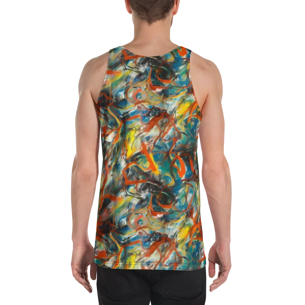 Chromatic Fusion on Men's Tank Top — Back
