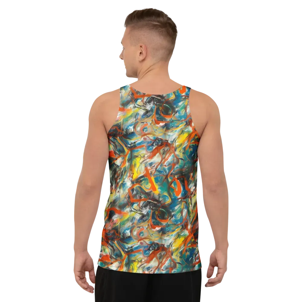 Chromatic Fusion on Men's Tank Top — Back