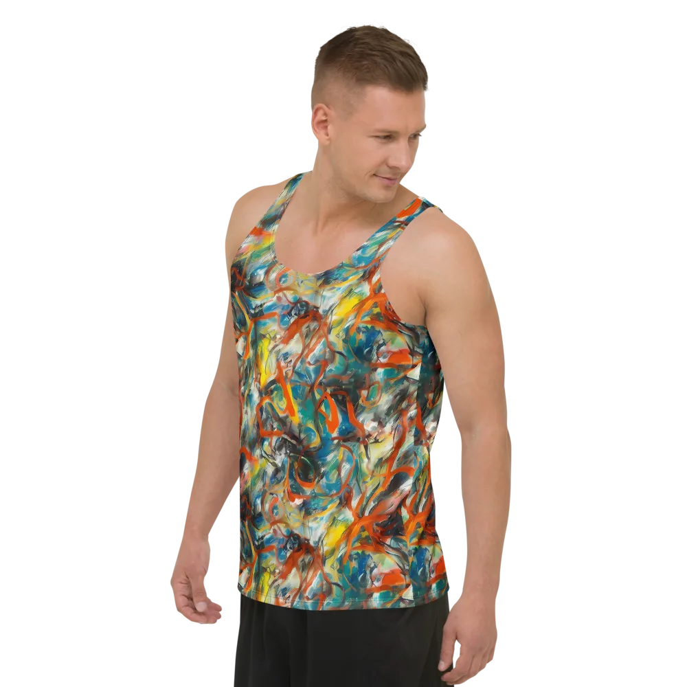 Chromatic Fusion on Men's Tank Top — Left Front