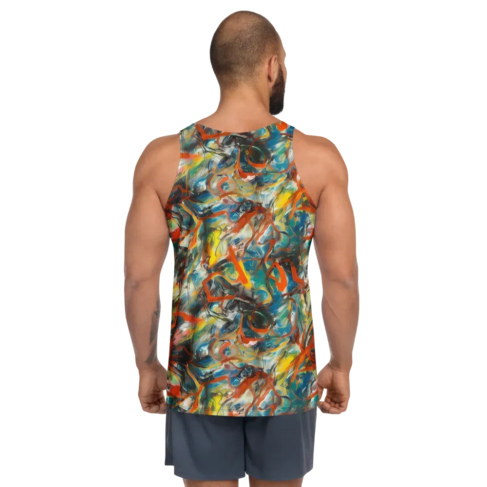 Chromatic Fusion on Men's Tank Top — Back