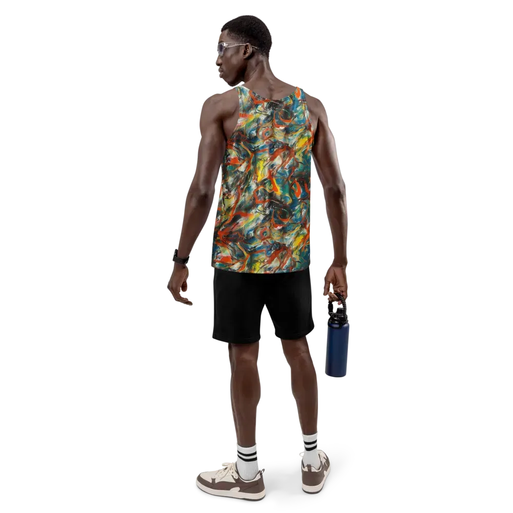 Chromatic Fusion on Men's Tank Top — Back