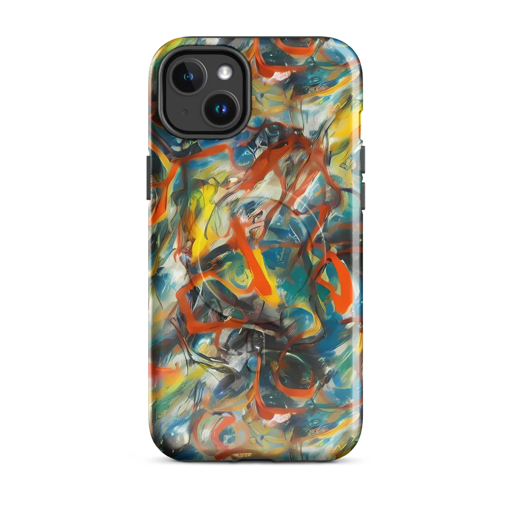 Chromatic Fusion on MagSafe Tough Case for iPhone® — Front