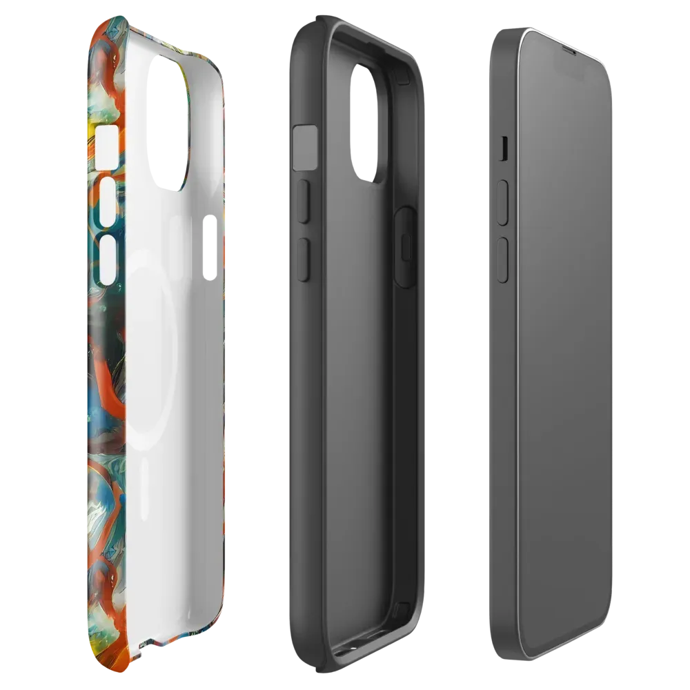 Chromatic Fusion on MagSafe Tough Case for iPhone® — Front